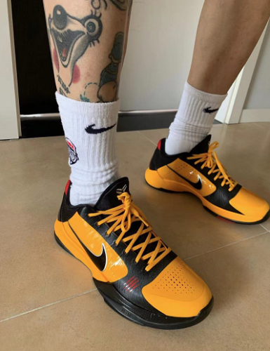 Nike Zoom Kobe 5 Bruce Lee 科比5李小龍配色 經典復刻籃球鞋 photo review