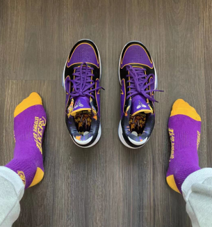Nike Kobe 5 Zebra 科比5代 DeMar DeRozan專屬配色 低幫籃球鞋 photo review