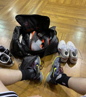 Nike Kobe 5 Kay Yow Think Pink 粉色乳腺癌配色 實戰籃球鞋 photo review