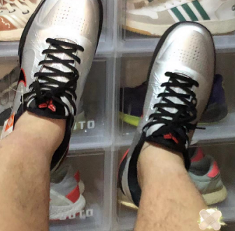 Nike Kobe 5 Protro White And Orange 白橙色 低幫防滑實戰籃球鞋 photo review