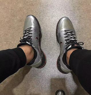 Nike Kobe 5 Protro White And Orange 白橙色 低幫防滑實戰籃球鞋 photo review
