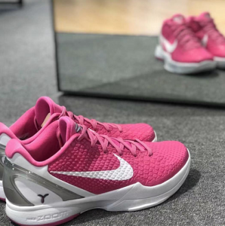 Nike Kobe 6 Pink 科比6 乳癌 Protro Think Pink 粉色籃球鞋 photo review