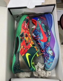Nike Kobe 8 System Premium What The Kobe 實戰籃球鞋 橙藍鴛鴦 photo review